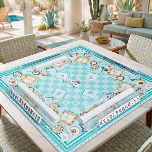 Premium Mahjong Mat | Anti-Slip Table Mat for Mahjong Games（仅测试6）