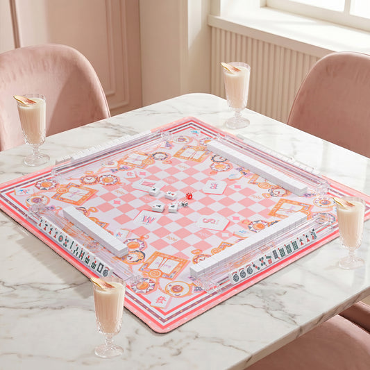 Premium Mahjong Mat | Anti-Slip Table Mat for Mahjong Games（仅测试5）